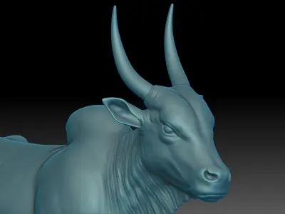 Ox - Indian 3D print model