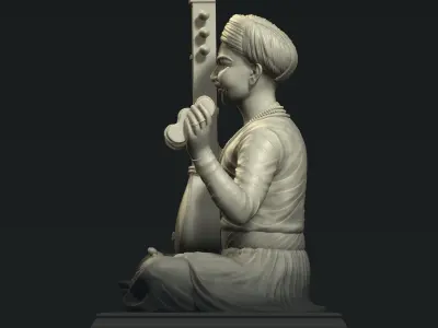 Sant Tukaram Maharaj 3D print model