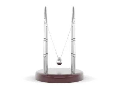 Newtons Cradle 3D model