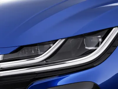 Volkswagen Arteon Shooting Brake R and Elegance 2021 3D model