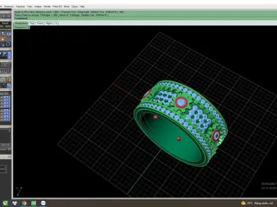 Ring rotates gears  3D print model