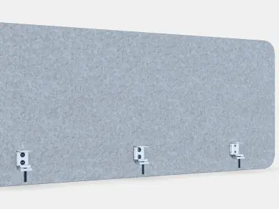 EILIF Screen for desk 1 Low-poly 3D model