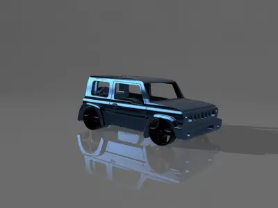 Suzuki Car Design 3D Printer - CNC Compatible STL File 3D print model