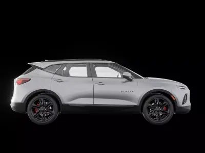 Chevrolet Blazer RS 2019 3d model SUV Low-poly 3D model