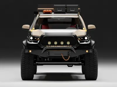 Toyota Tacoma 2018 Overlander  3D model