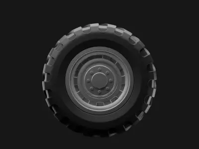 Tyre 3 3D print model