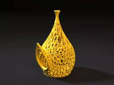 Bird feeder 3D print model