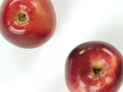 polypasta - apple 02 - red 3D model