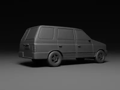 Isuzu Panther Royale 3D print model