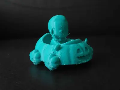 Vampire  Pumpkin Car 3D print model