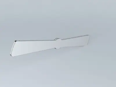 Monomotor propeller Decoration Item Free 3D model
