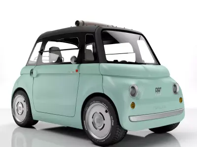 Fiat Topolino 2023 3D model