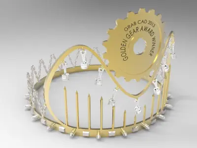Crown for winners Free 3D model