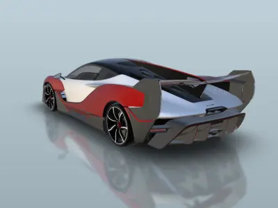 McLaren Sabre 2022 3D print model