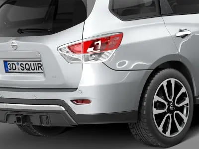 Nissan Pathfinder 2013 3D model