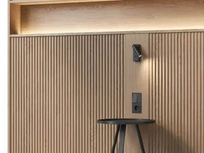 Headboard RJ Easy Design 07 3D model