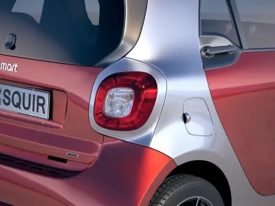 Smart ForTwo Brabus 2018 3D model