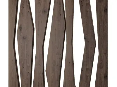 Wall Panel 3d model Low-poly 3D model 14