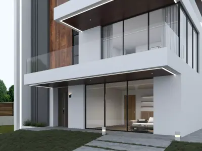 House Exterior 3D model