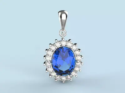 Pendant 3D print model