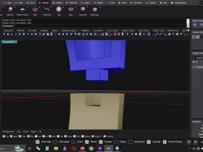 Elegant Infinity Gold Ring with Diamonds Free 3D print model