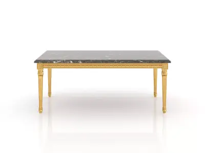Rectangular emperador coffee table by Modenese 3D model