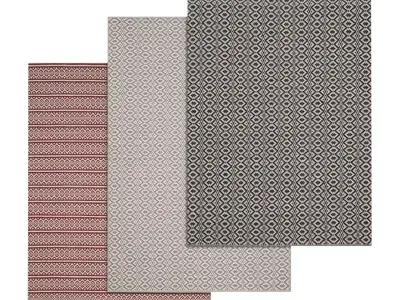 Rug Set 311 3D model