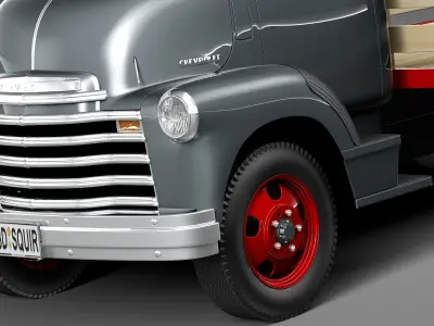 Chevrolet COE Truck 1950 3D model