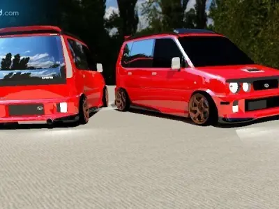 DAIHATSU MOVE AERODOWN  3D model