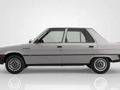 Renault 9 GTE 3D model