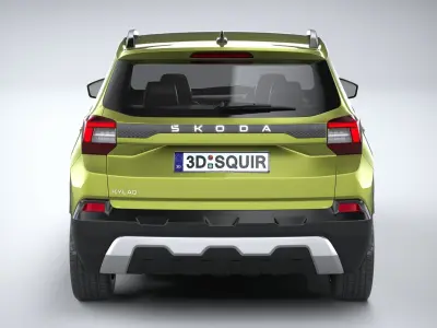 Skoda Kylaq 2025 3D model