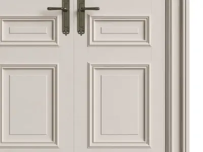 Classic Doors 02 3D model