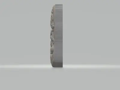 Phoenix Sitting Tara Tara Pendant 3D print model