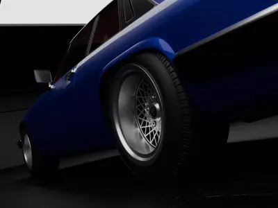 1996 jaguar xjs v12  3D model
