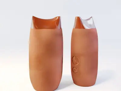 Accessories Collection two glass vases