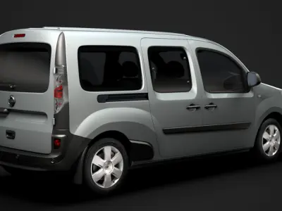 Nissan NV 250 Combi L3 2020 3D model