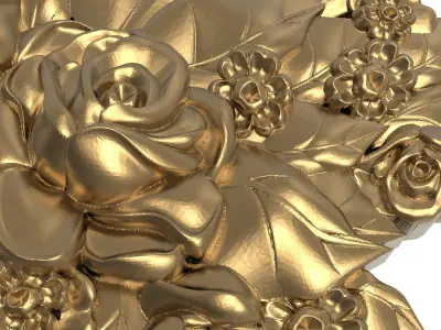  decorative pattern ready for 3D printing 3D model 416