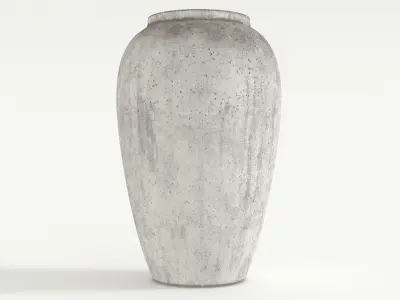 Antique Ceramic Vase - Exquisite 3D Model for Traditional Decor 3D model