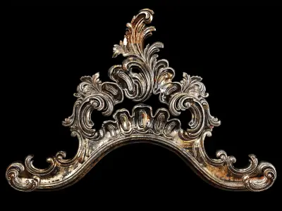 Classic carved 012 3D model