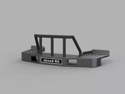 Crawler 4320 Winch Bumper 3D print model