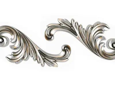 Classic carved 125 3D model