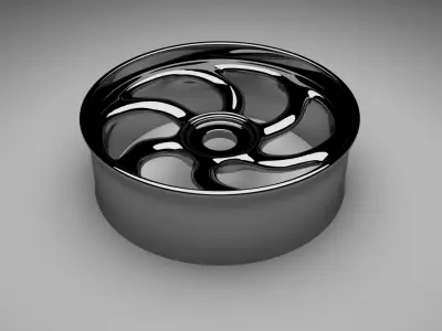 Car Rim Wheel 3D model