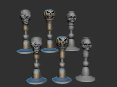 candle holder Free 3D print model