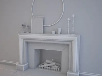 Fireplace 5 3D model
