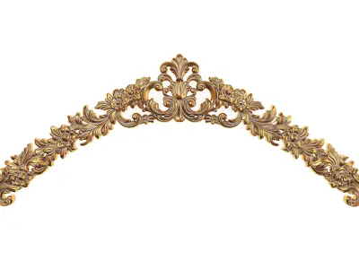 Classic carved 242 3D model