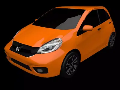 2016 HONDA BRIO RS Low Poly Low-poly 3D model