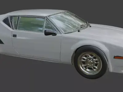 1971 De Tomaso Pantera 3D Model for 3D Printing 3D print model
