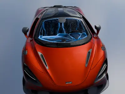 McLaren 3D model