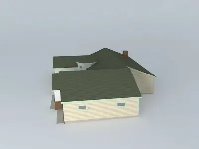 Tower House Free 3D model