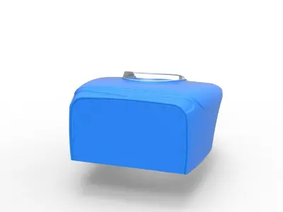 Shell of Vintage front engine dragster Version 4 Scale 1 to 25 3D print model